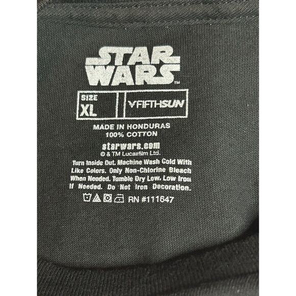 Star Wars Men’s Vader T-Shirt Cotton Short Sleeve I Am Your Father Black XL - Picture 4 of 6